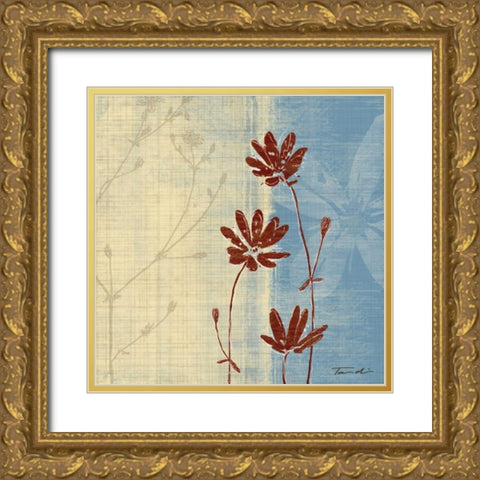 Sunny Day I Gold Ornate Wood Framed Art Print with Double Matting by Venter, Tandi
