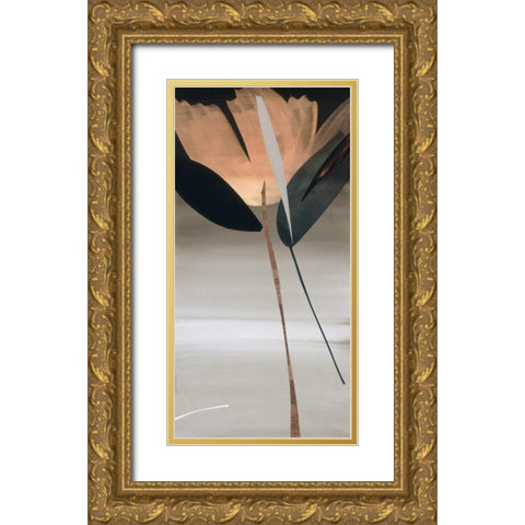 Second Movement I Gold Ornate Wood Framed Art Print with Double Matting by Abellan, Lola