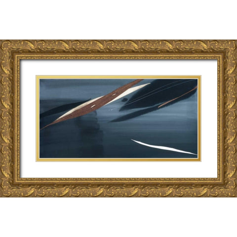 Woodland FestivalI Gold Ornate Wood Framed Art Print with Double Matting by Abellan, Lola