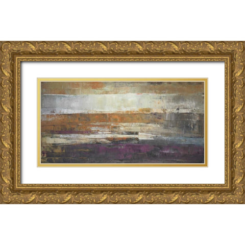 Solar Panels Gold Ornate Wood Framed Art Print with Double Matting by Shire, Martin