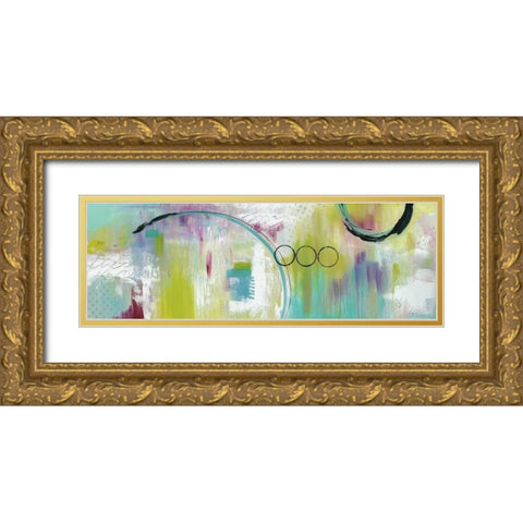 Just Beam Me Up Gold Ornate Wood Framed Art Print with Double Matting by Hawkins, Julie