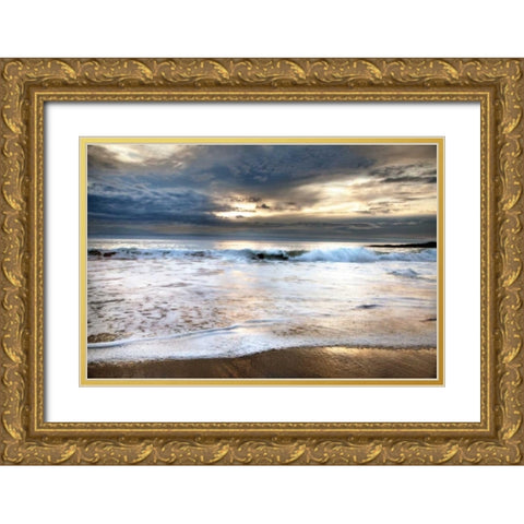 Perfect Break Gold Ornate Wood Framed Art Print with Double Matting by Pahl, Janel