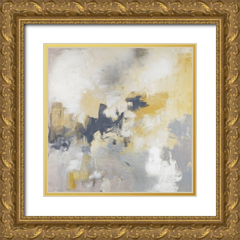 Sun Drenched Gold Ornate Wood Framed Art Print with Double Matting by Ellens, Jacqueline
