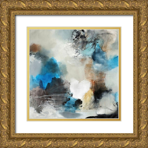 Wind In My Sail Gold Ornate Wood Framed Art Print with Double Matting by Barnes, Natasha