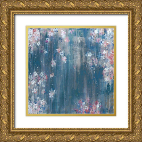 Night Fall Gold Ornate Wood Framed Art Print with Double Matting by Cole, Macy