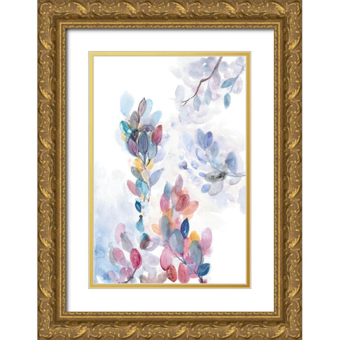 Spring Borough I Gold Ornate Wood Framed Art Print with Double Matting by Meyers, Rebecca