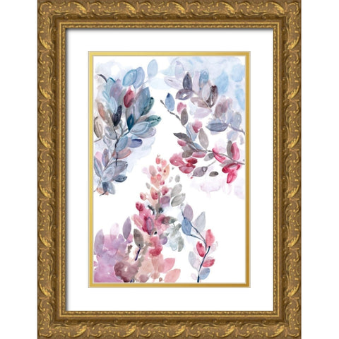 Spring Borough II Gold Ornate Wood Framed Art Print with Double Matting by Meyers, Rebecca