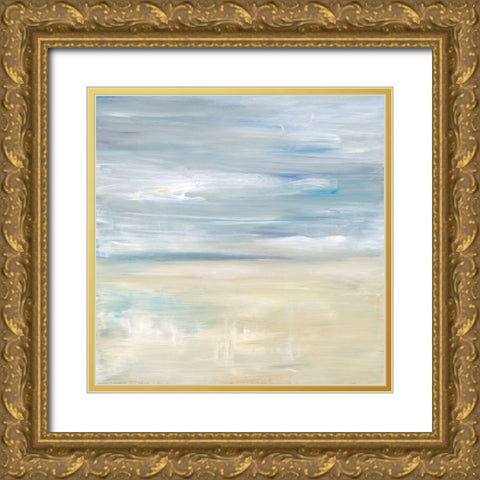 A Gentle Dawn Awakens Gold Ornate Wood Framed Art Print with Double Matting by Ross, Heather