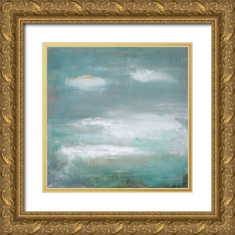 Unexpected  Gold Ornate Wood Framed Art Print with Double Matting by Ross, Heather