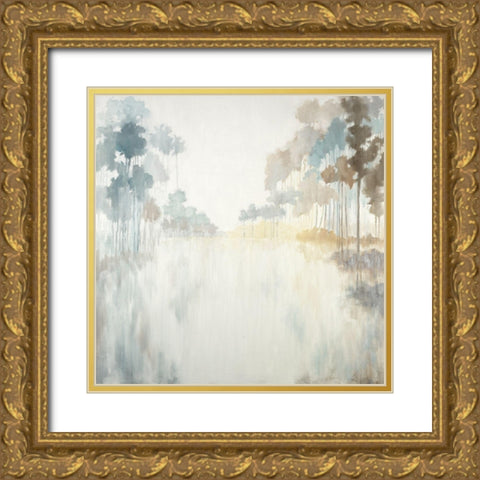 Bayou Gold Ornate Wood Framed Art Print with Double Matting by Ellens, Jacqueline