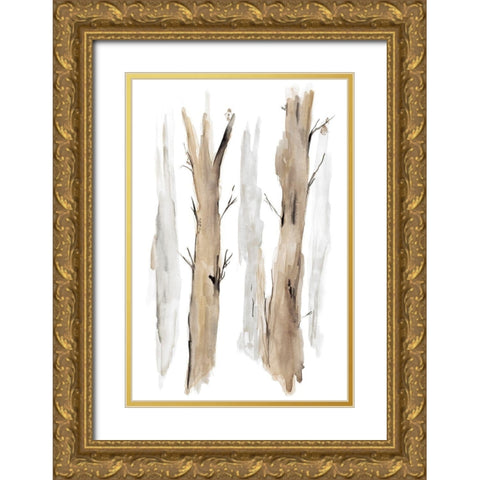 Wandering I Gold Ornate Wood Framed Art Print with Double Matting by Golden, Corrie