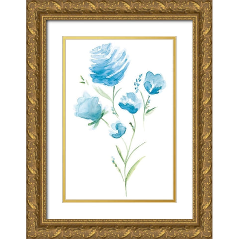 Day Dream II Gold Ornate Wood Framed Art Print with Double Matting by Golden, Corrie