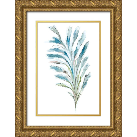 Reach II Gold Ornate Wood Framed Art Print with Double Matting by Golden, Corrie