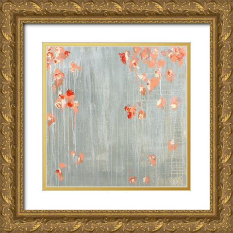 Morning Dew II Gold Ornate Wood Framed Art Print with Double Matting by Cole, Macy
