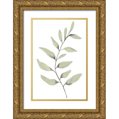 Lulu I Gold Ornate Wood Framed Art Print with Double Matting by Golden, Corrie
