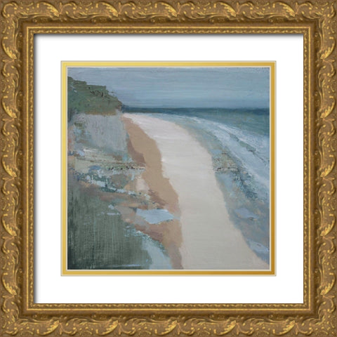 Covehithe Gold Ornate Wood Framed Art Print with Double Matting by Gold, Caroline