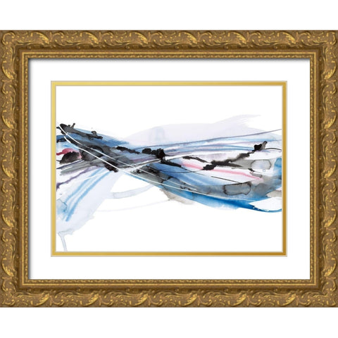 Love Affair Gold Ornate Wood Framed Art Print with Double Matting by Meyers, Rebecca