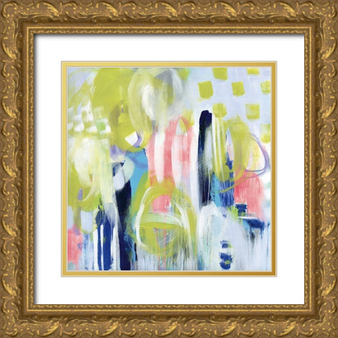 Hiding Things Inside Gold Ornate Wood Framed Art Print with Double Matting by Hawkins, Julie