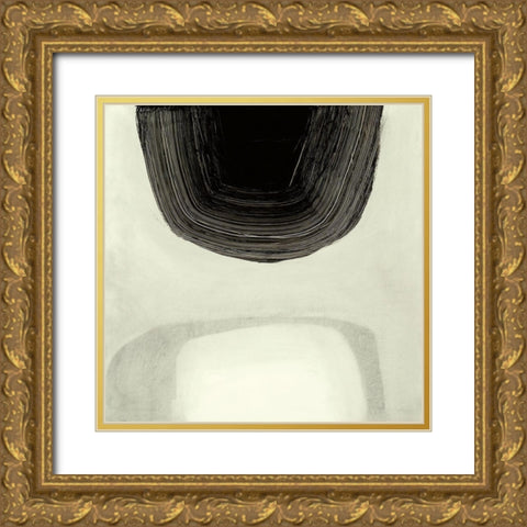 Shadows In The Dark II Gold Ornate Wood Framed Art Print with Double Matting by Sims, Drew