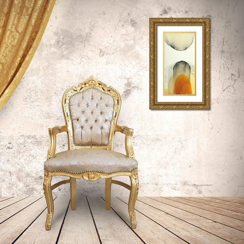 Movement of Light I Gold Ornate Wood Framed Art Print with Double Matting by Sims, Drew