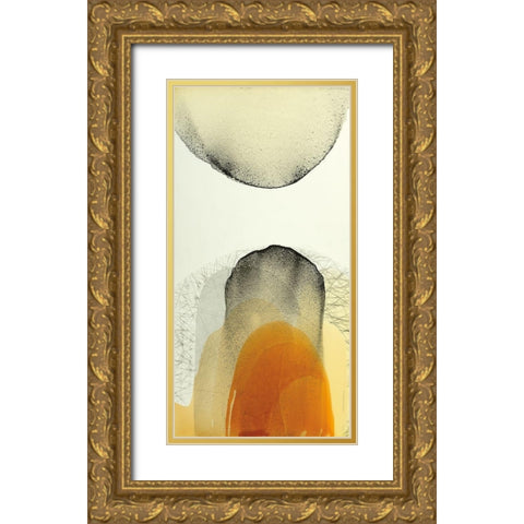 Movement of Light I Gold Ornate Wood Framed Art Print with Double Matting by Sims, Drew