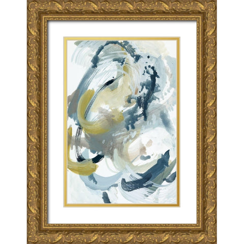 Centered On You II Gold Ornate Wood Framed Art Print with Double Matting by Ellens, Jacqueline