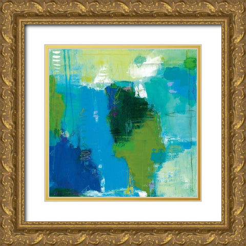 Synergy Gold Ornate Wood Framed Art Print with Double Matting by Carstensen, Amy Leigh