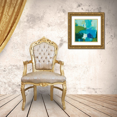 Constellation Gold Ornate Wood Framed Art Print with Double Matting by Carstensen, Amy Leigh