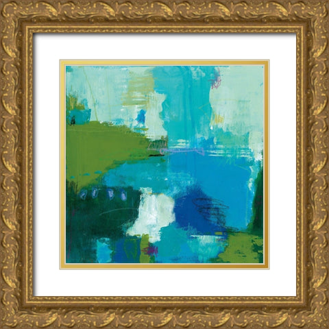Constellation Gold Ornate Wood Framed Art Print with Double Matting by Carstensen, Amy Leigh
