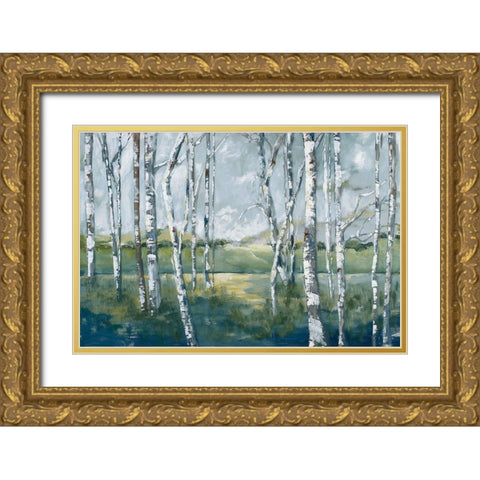 Woodland Magic Gold Ornate Wood Framed Art Print with Double Matting by Buckley, Mary Parker