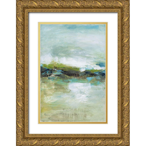 The Cool Before The Warmth I Gold Ornate Wood Framed Art Print with Double Matting by Pasion, Wani
