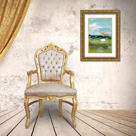The Calm After the Storm Gold Ornate Wood Framed Art Print with Double Matting by Pasion, Wani