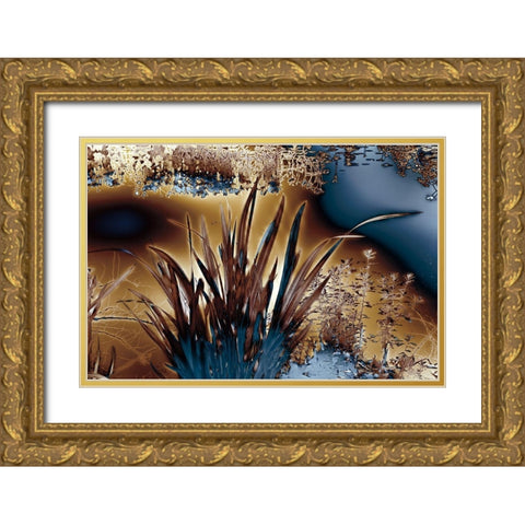 Gold Faith II Gold Ornate Wood Framed Art Print with Double Matting by Hoh, Roy
