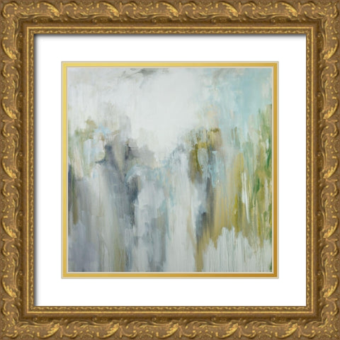 Welcome Home Gold Ornate Wood Framed Art Print with Double Matting by Ellens, Jacqueline