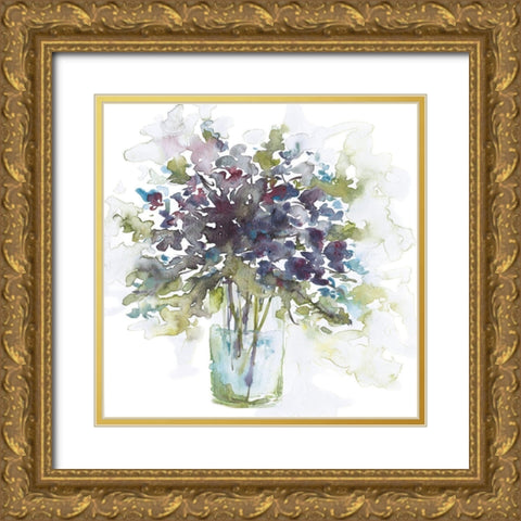 Just Remember Gold Ornate Wood Framed Art Print with Double Matting by Pasion, Wani