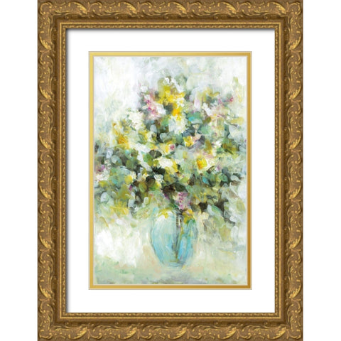 Everything Is Alright Gold Ornate Wood Framed Art Print with Double Matting by Pasion, Wani