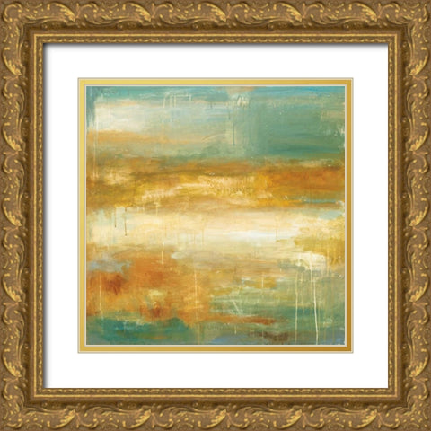 Golden Possibilities Gold Ornate Wood Framed Art Print with Double Matting by Pasion, Wani