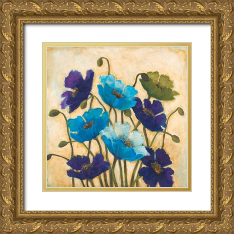 Bloom Where You Are Planted Gold Ornate Wood Framed Art Print with Double Matting by Pasion, Wani
