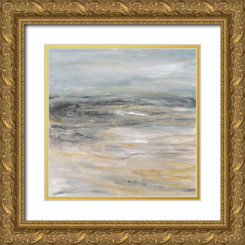 When It All Goes Crazy Gold Ornate Wood Framed Art Print with Double Matting by Pasion, Wani
