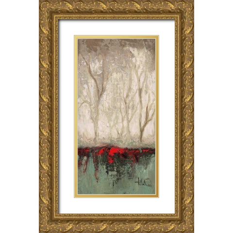 Amazonas II Gold Ornate Wood Framed Art Print with Double Matting by Quintero, Tita