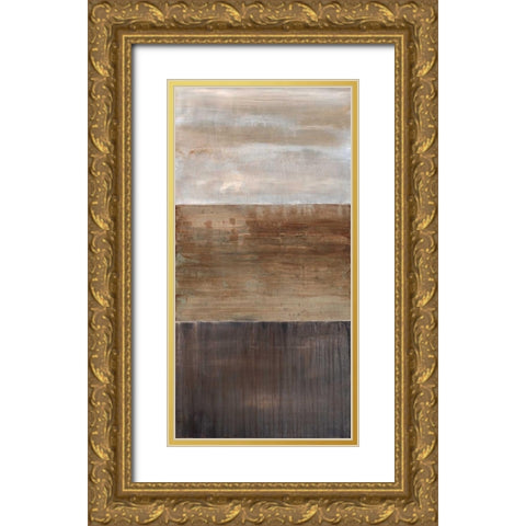 Foundation Gold Ornate Wood Framed Art Print with Double Matting by Ross, Heather