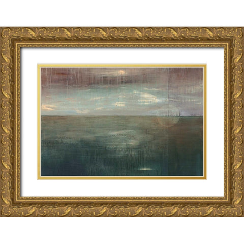 Mulberry Skies Gold Ornate Wood Framed Art Print with Double Matting by Ross, Heather