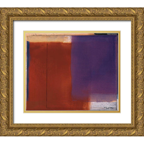 Hours of the Day I Gold Ornate Wood Framed Art Print with Double Matting by Ribas, Jaume