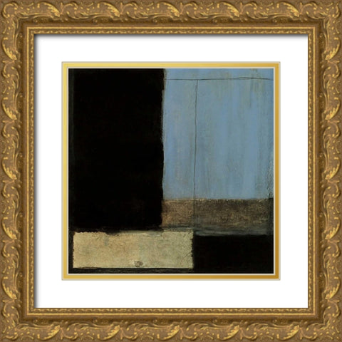 Inner Profile II Gold Ornate Wood Framed Art Print with Double Matting by Ribas, Jaume