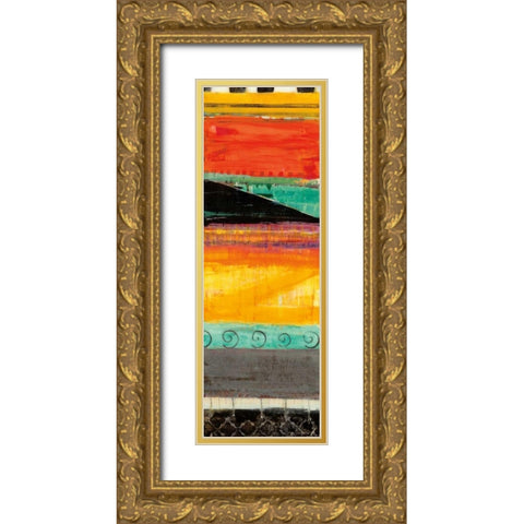 Waldo Canyon Gold Ornate Wood Framed Art Print with Double Matting by Samyn, Dominique