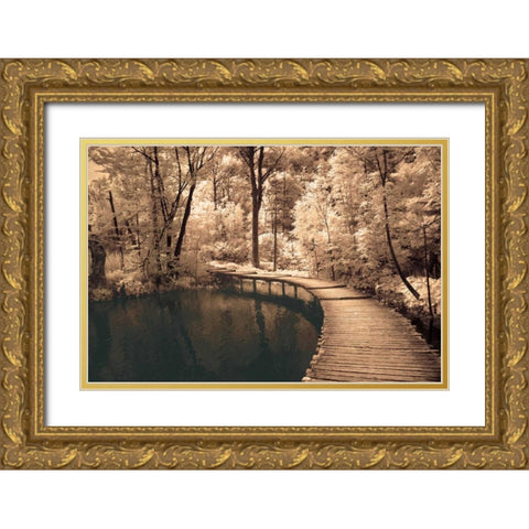 Take My Lead I Gold Ornate Wood Framed Art Print with Double Matting by Szilagyi, Ily