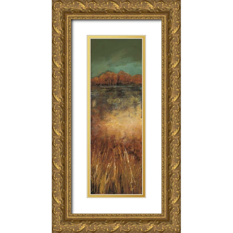 The View at a Distance I Gold Ornate Wood Framed Art Print with Double Matting by Solis, Luis