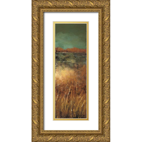 The View at a Distance II Gold Ornate Wood Framed Art Print with Double Matting by Solis, Luis