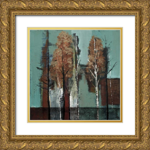 Perfecto Gold Ornate Wood Framed Art Print with Double Matting by Solis, Luis