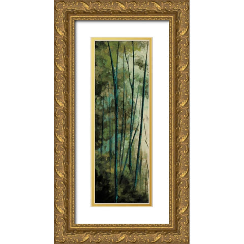 La Senda I Gold Ornate Wood Framed Art Print with Double Matting by Solis, Luis